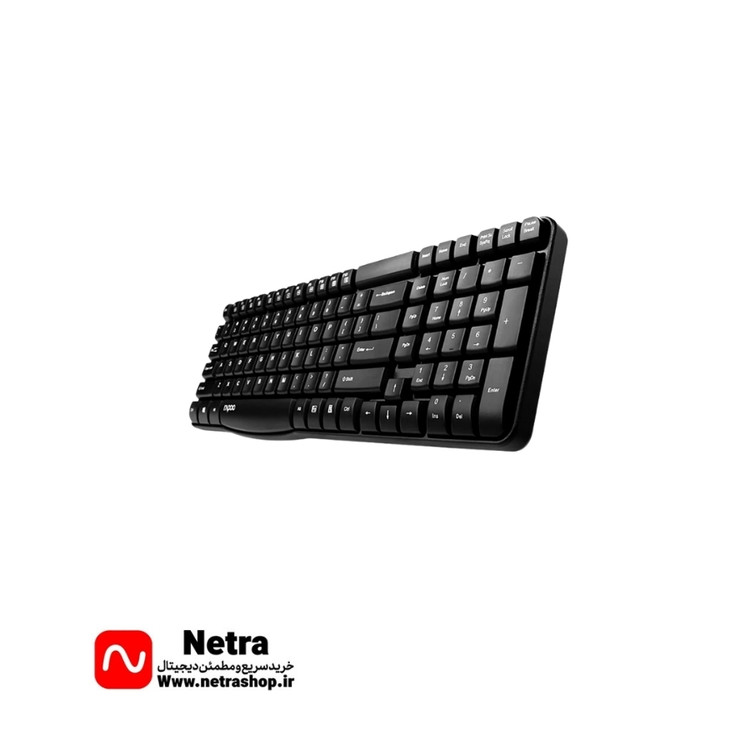 کیبورد بی سیم رپو مدل RAPOO E1050 مشکی
