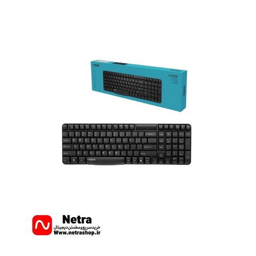 کیبورد بی سیم رپو مدل RAPOO E1050 مشکی
