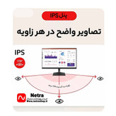 مانیتور ال جی مدل 24MR400-B سایز 24 اینچ