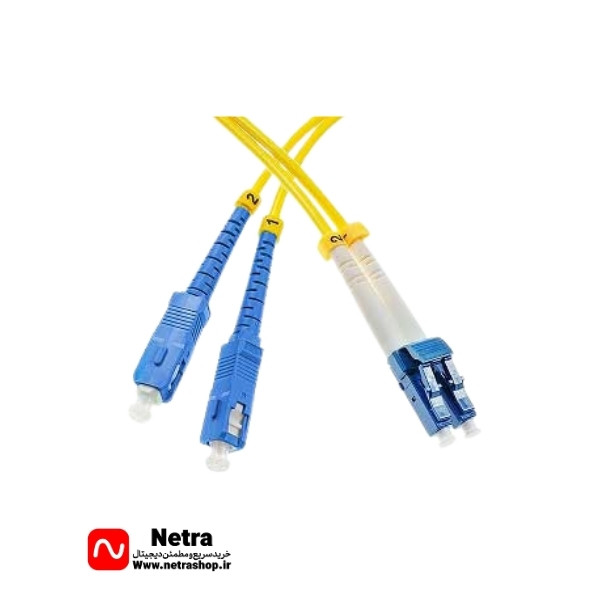 پچ کورد فیبر نوری 20 متر سینگل مود SC_LC nexans