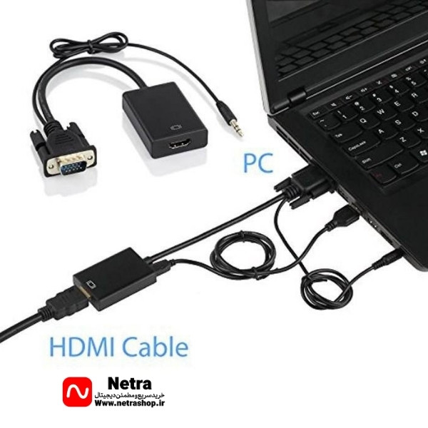 مبدل VGA به HDMI دیتک