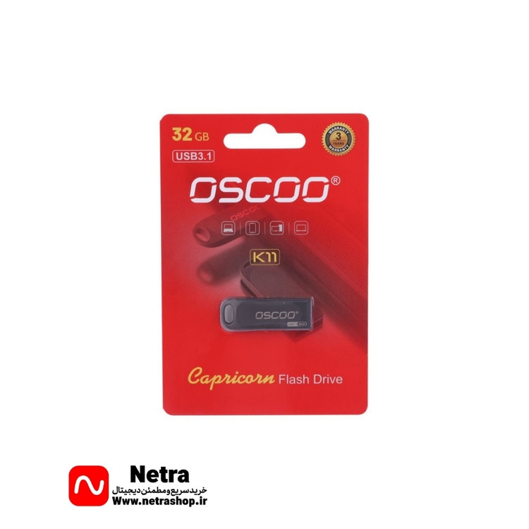فلش 32 گیگ اوسکو Oscoo Capricorn K11 USB3.1