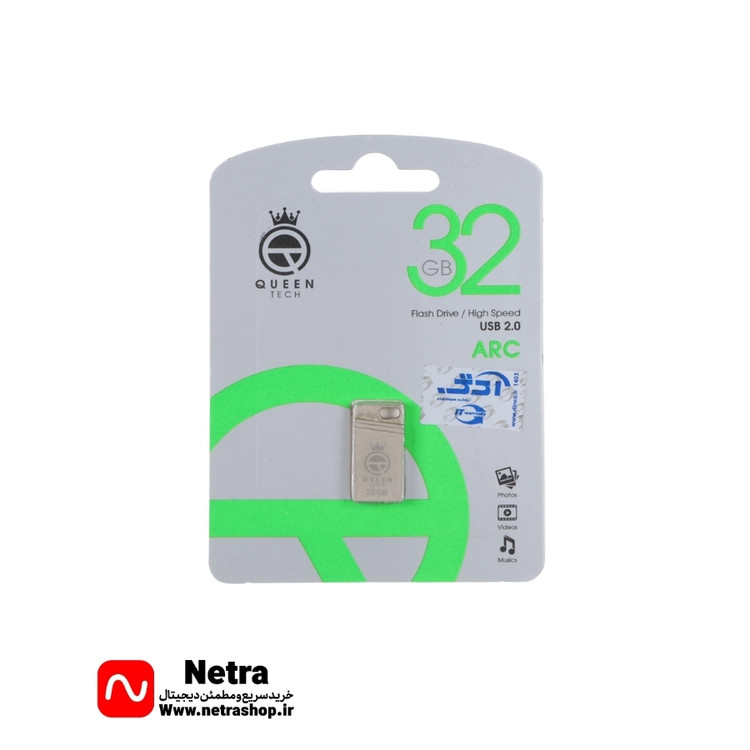 فلش مموری کوئین تک مدل ARC ظرفیت 32 گیگابایت