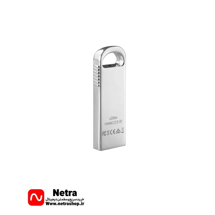 فلش مموری اچپی مدل V206W ظرفیت ۶۴ گیگابایت USB 2.0