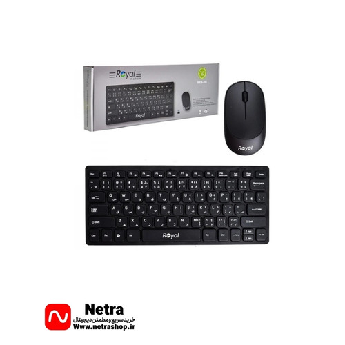 کیبورد و ماوس بی سیم رویال مدل ROYAL RKM-810