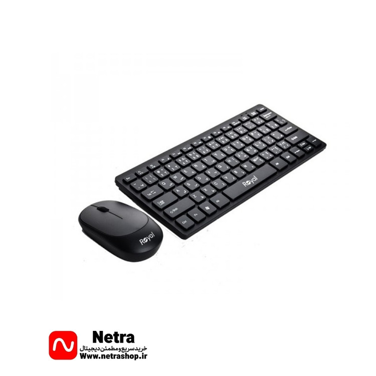 کیبورد و ماوس بی سیم رویال مدل ROYAL RKM-810