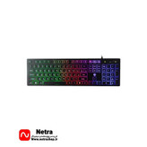 کیبورد گیمینگ بیاند مدل BGK-2010 سوئیچ ممبران، Full-Size، نورپردازی RGB