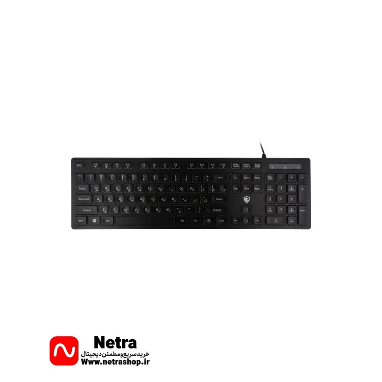 کیبورد گیمینگ بیاند مدل BGK-2010 سوئیچ ممبران، Full-Size، نورپردازی RGB