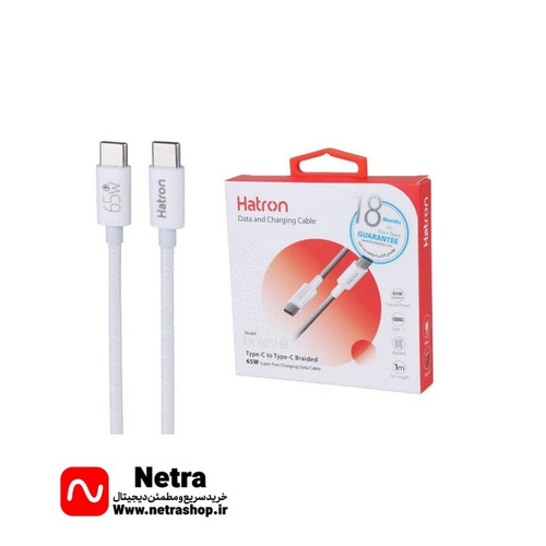 کابل تبدیل USB-C هترون مدل HC605HB طول 1 متر