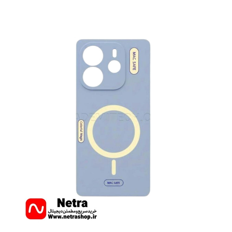 قاب ردمی مدل Xiaomi Redmi NOTE 14 آبی روشن