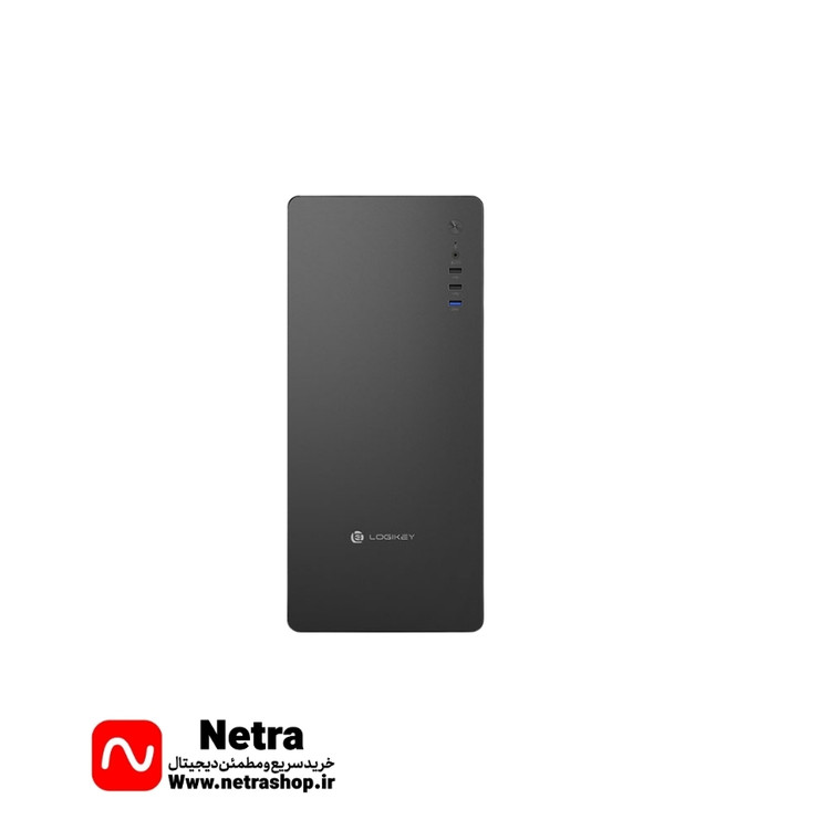 کیس کامپیوتر لاجی کی C151B Mid Tower مشکی