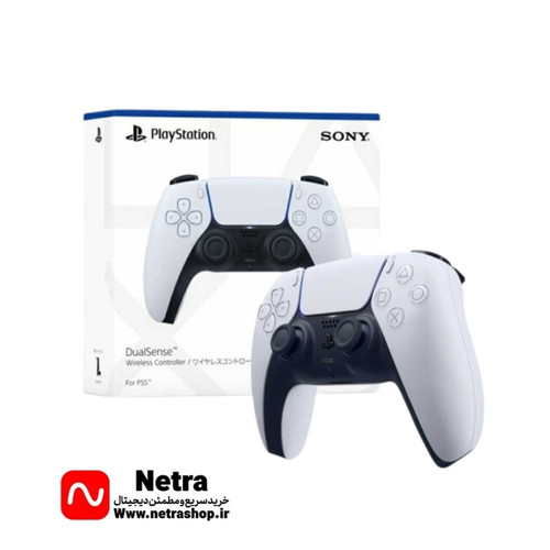 دسته PS4 طرح PS5 مدل T30 سفید